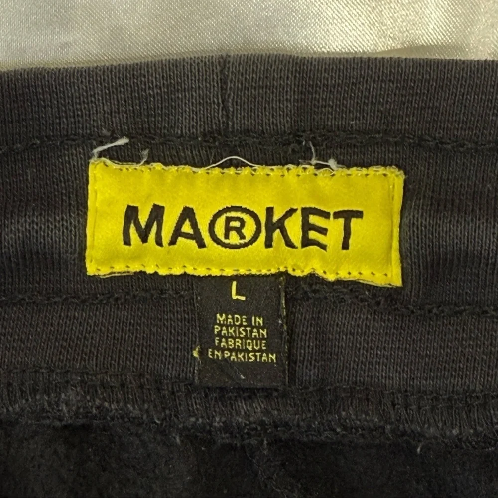Chinatown Market Ransom Workshop Black Sweatshort Large Streetwear Lounge Grunge